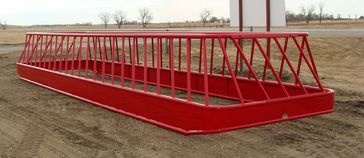 cattle bale feeder